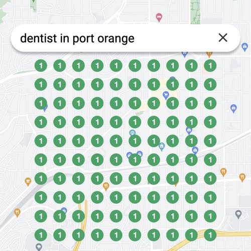 Ranking #1 as a dentist on Google Maps